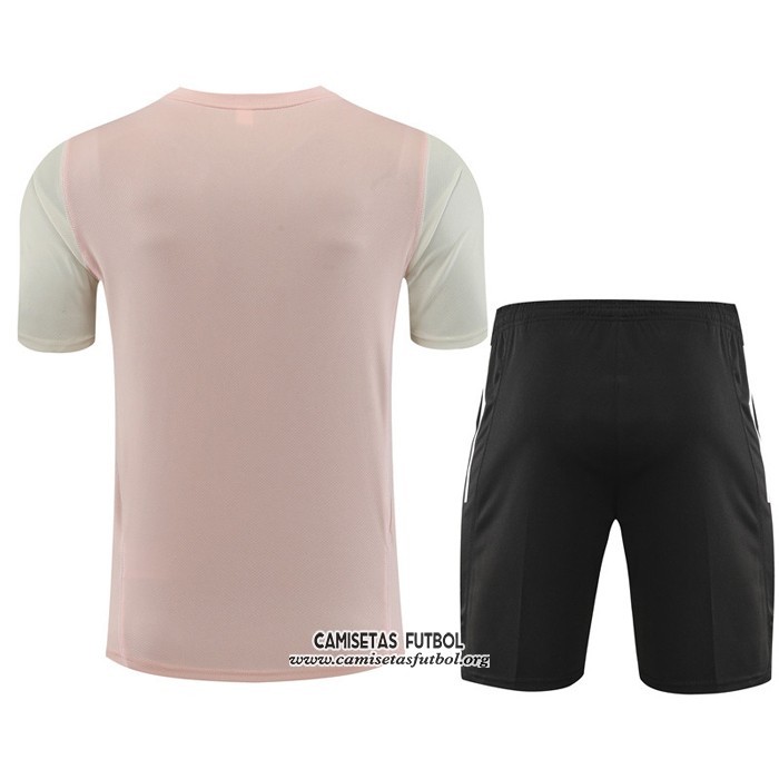 Chandal del Lyon Manga Corta 2023/2024 Rosa - Pantalon Corto